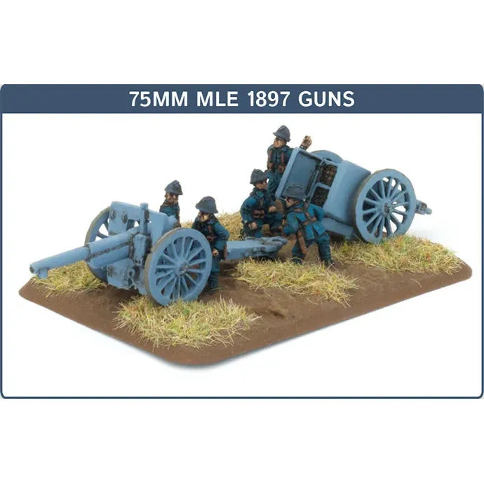 Great War 75mm mle 1897 gun New - Tistaminis