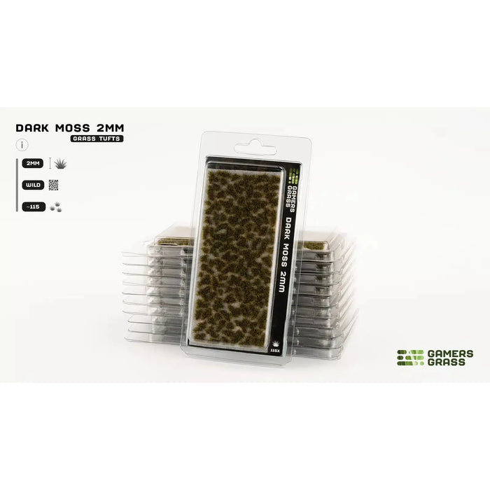 Gamers Grass Dark Moss 2mm New - Tistaminis