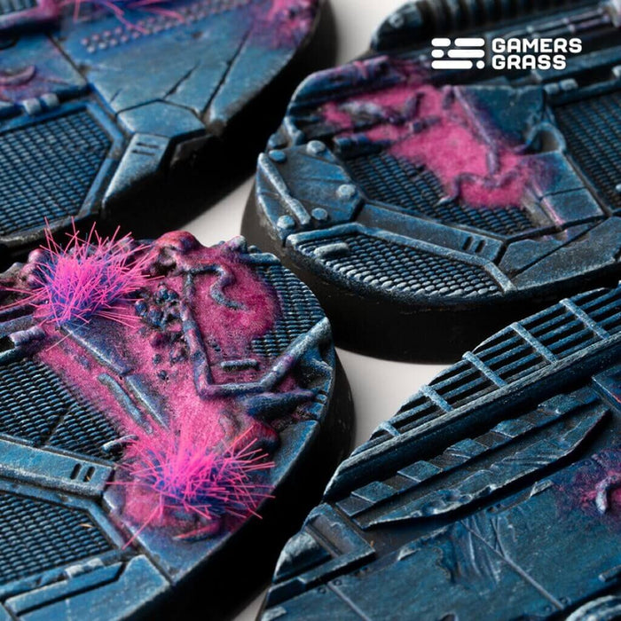 Alien Infestation Bases - Oval 60mm (x4) New - Tistaminis