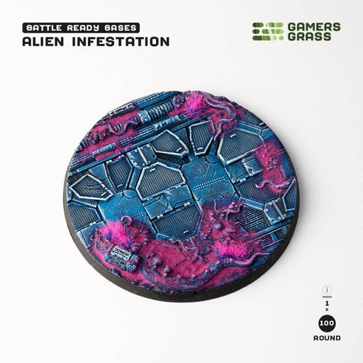 Alien Infestation Bases - Round 100mm New - Tistaminis