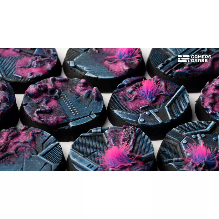 Alien Infestation Bases - Round 25mm (x10) New - Tistaminis