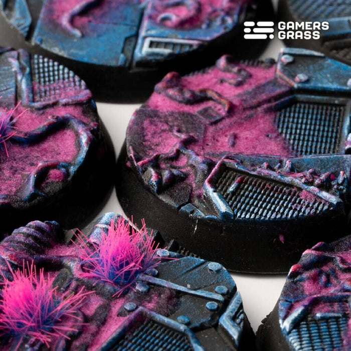 Alien Infestation Bases - Round 32mm (x8) New - Tistaminis