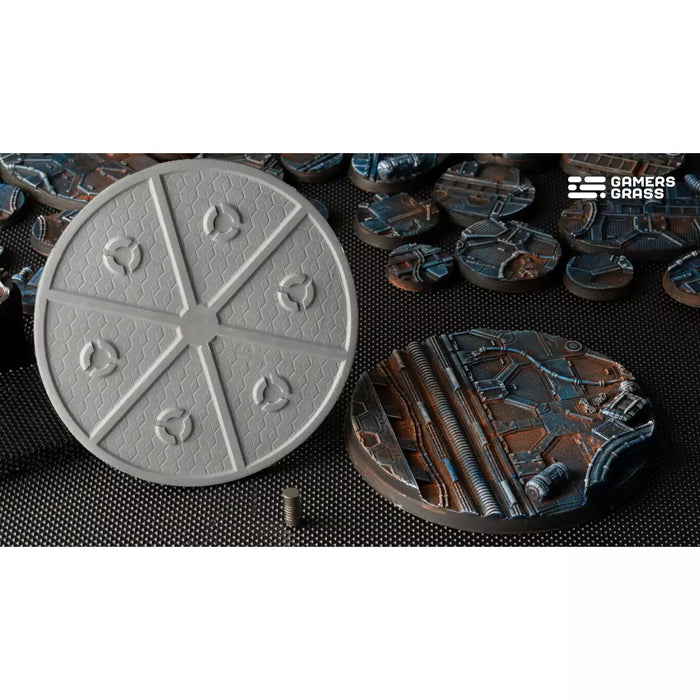 Spaceship Corridor Bases - Round 100mm (x1) New - Tistaminis