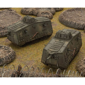 Great War A7V, One A7V tank, New - Tistaminis