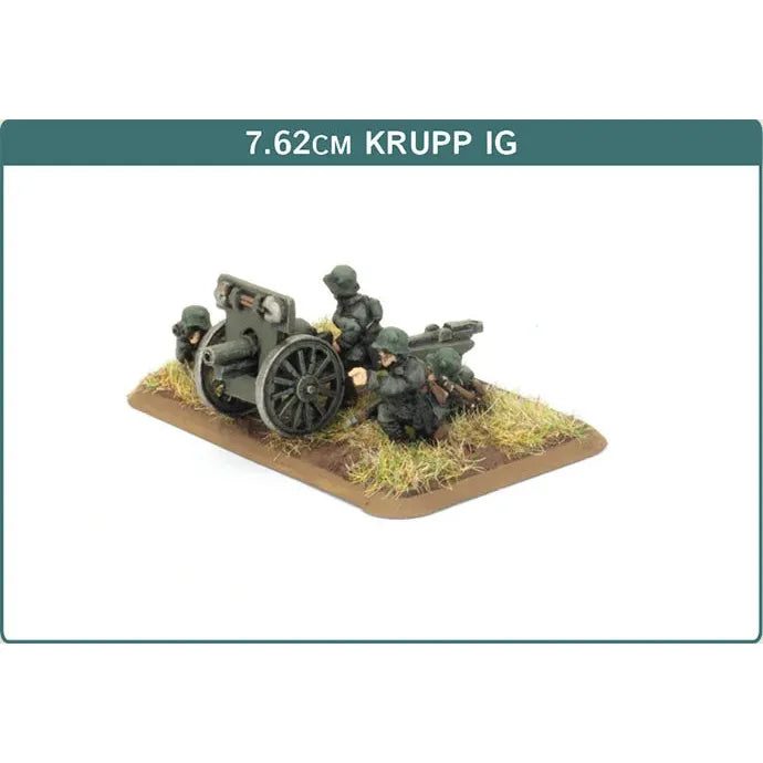 Great War 7.62cm Krupp IG (x2), with two guns, Infantry Gun Platoon New - Tistaminis