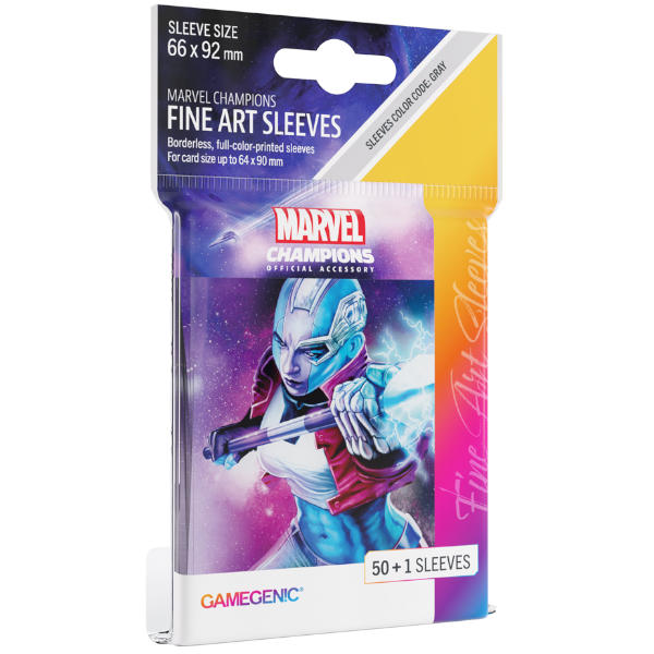 Sleeves: Fine Art: Marvel Champions Fine Art: Nebula