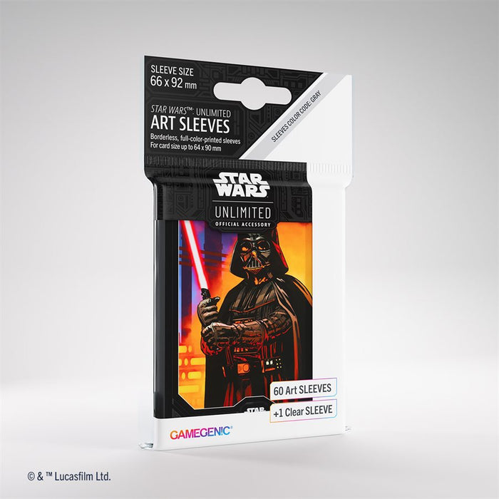 Star Wars: Unlimited Art Sleeves: Darth Vader Mar-08 Pre-Order - Tistaminis