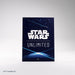 Star Wars: Unlimited Art Sleeves: Space Blue New - Tistaminis