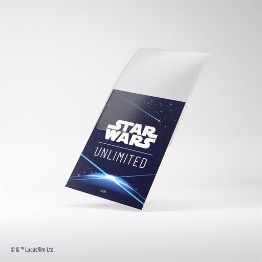 Star Wars: Unlimited Art Sleeves Double Sleeving Pack: Space Blue New - Tistaminis