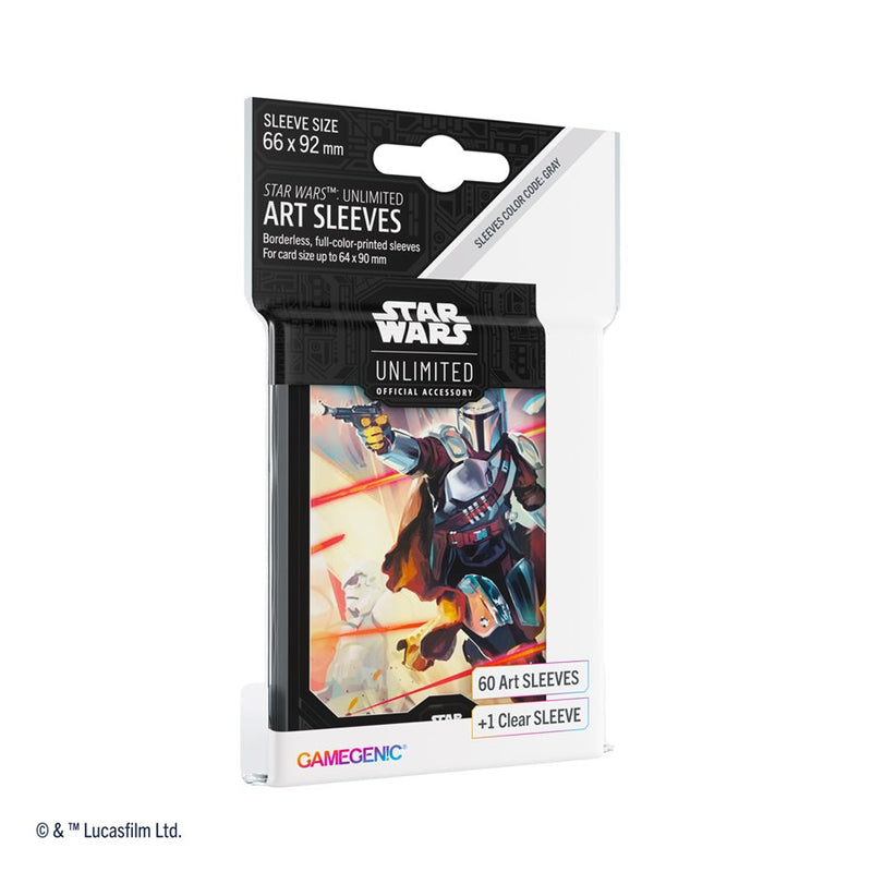 Star Wars: Unlimited Art Sleeves: Mandalorian Jul-12 Pre-Order