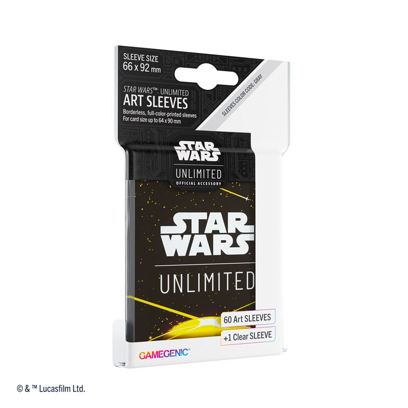 Star Wars: Unlimited Art Sleeves: Card Back Yellow Jul-12 Pre-Order
