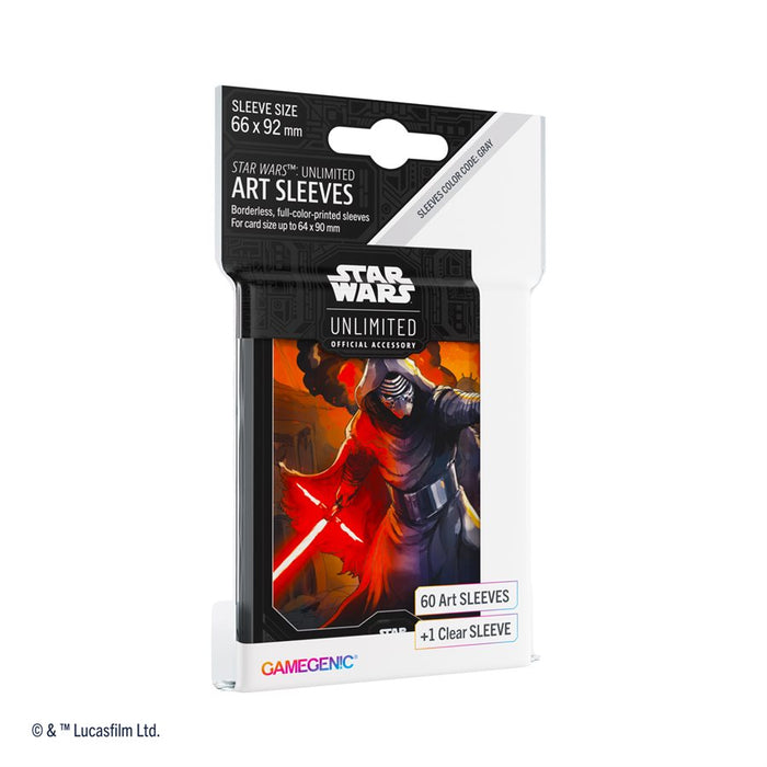 Star Wars: Unlimited Art Sleeves: Kylo Ren Jul-12 Pre-Order - Tistaminis