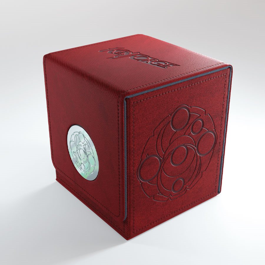 Deck Box: Keyforge Vault: Red (120ct) New - Tistaminis