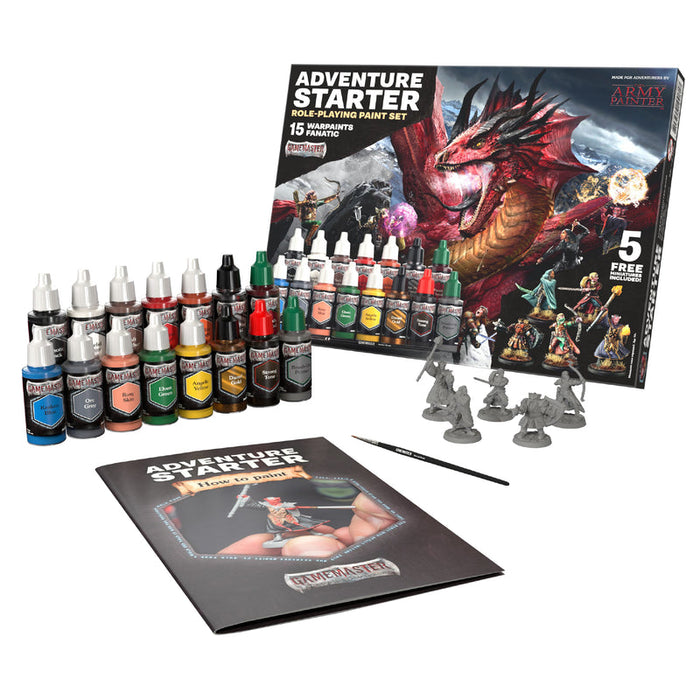 Army Painter ADVENTURE STARTER ROLE-PLAYING PAINT SET