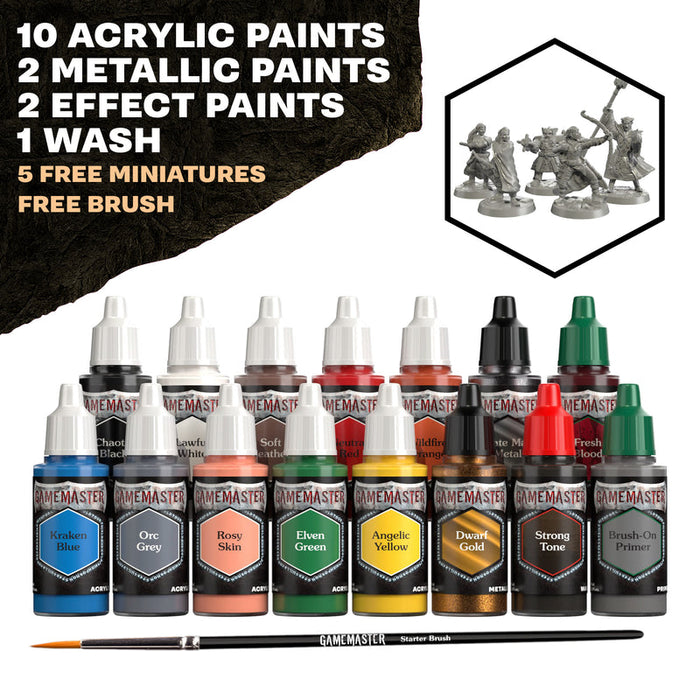 Army Painter ADVENTURE STARTER ROLE-PLAYING PAINT SET