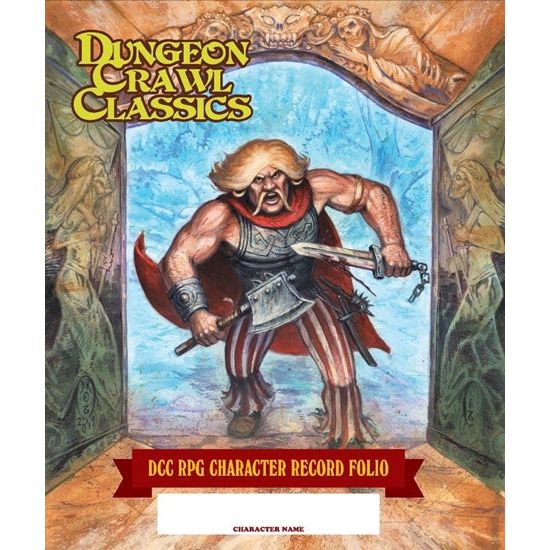 Dungeon Crawl Classics RPG CHARACTER RECORD FOLIO New - Tistaminis