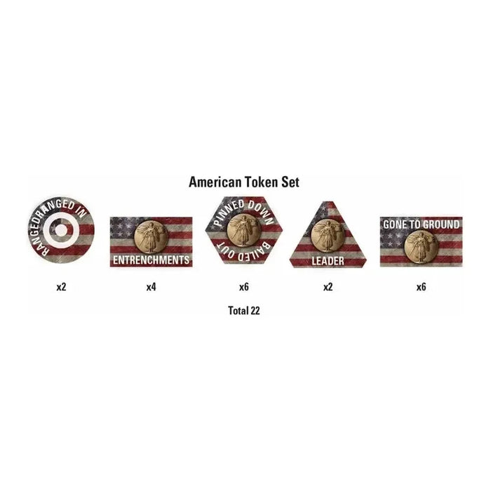 Great War - American Token Set New - Tistaminis