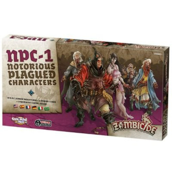 ZOMBICIDE - BLACK PLAGUE: N.P.C. 1 New - Tistaminis