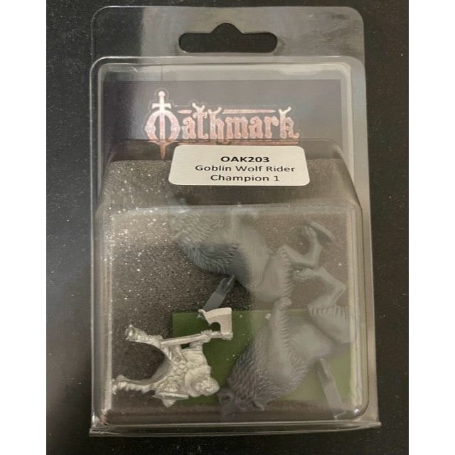 Oathmark Goblin Wolf Rider Champion 1