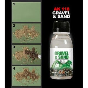 AK Interactive Gravel & Sand Fixer New - Tistaminis