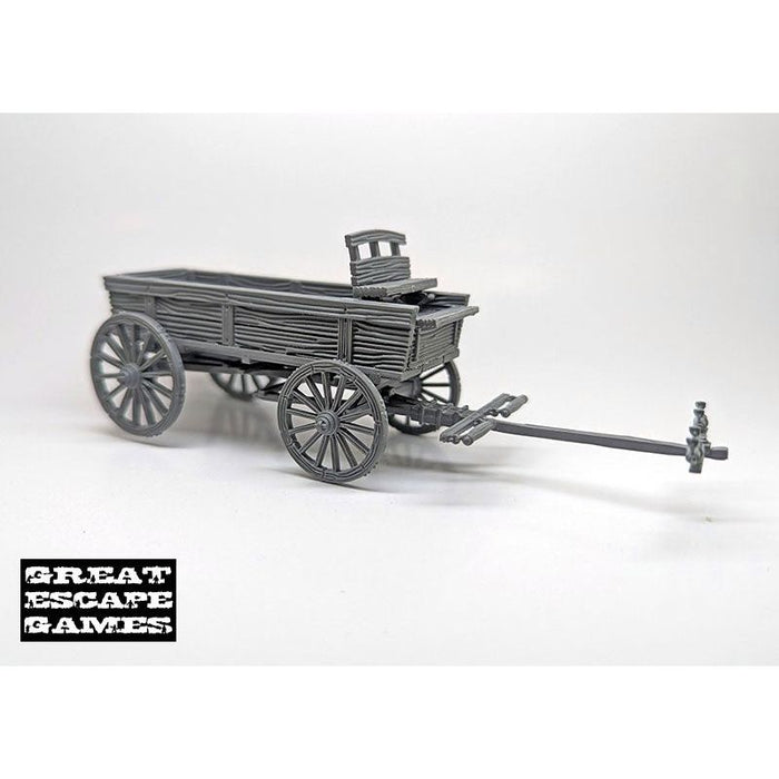 Dead Man's Hand Unhitched Wagon Plastic Kit New