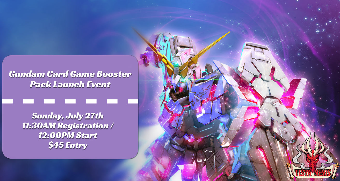 GUNDAM CARD GAME Booster Pack Launch Event