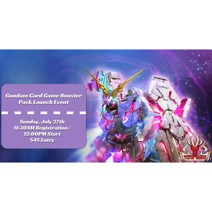 GUNDAM CARD GAME Booster Pack Launch Event