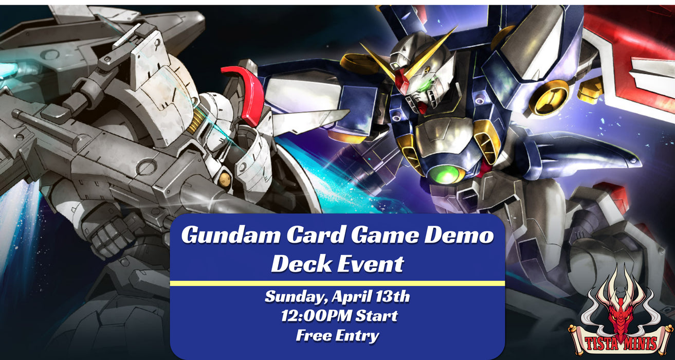 Gundam Card Game Demo Deck Event