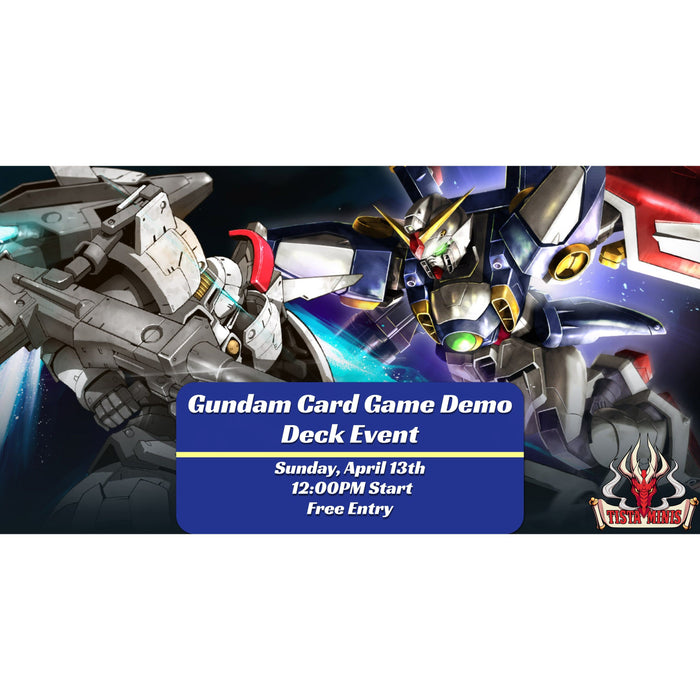 Gundam Card Game Demo Deck Event