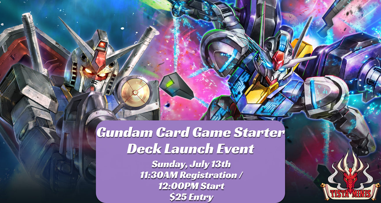 GUNDAM CARD GAME Starter Deck Launch Event