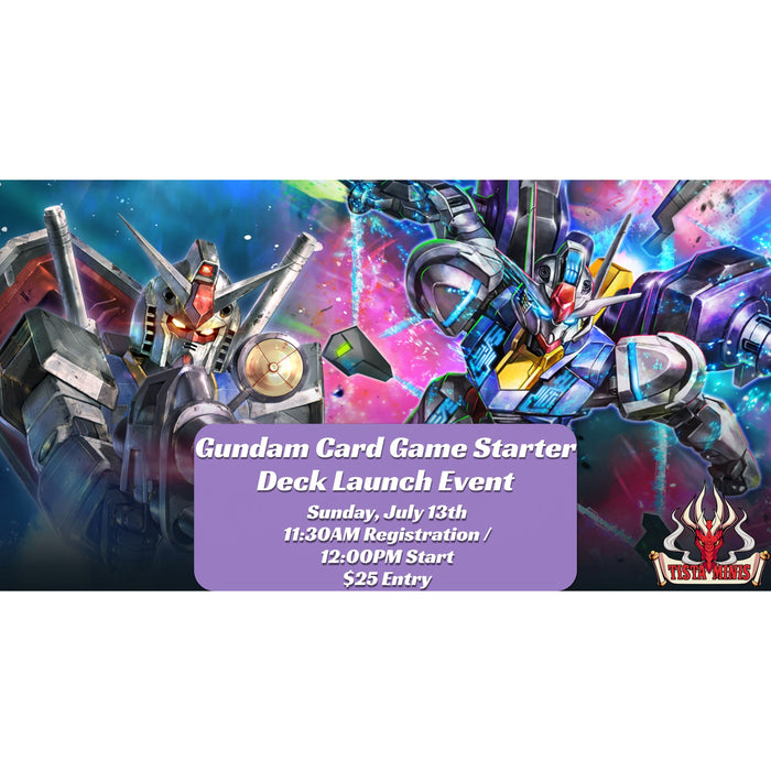 GUNDAM CARD GAME Starter Deck Launch Event