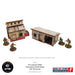 Warlord Games MDF Terrain WW2 Normandy Small Sheds with Dovecote PREPAINTED New - Tistaminis