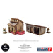 Warlord Games MDF Terrain WW2 Normandy Small Sheds with Dovecote PREPAINTED New - Tistaminis