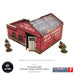 Warlord Games MDF Terrain WW2 Normandy Garage with Petrol Station PREPAINTED New - Tistaminis