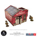 Warlord Games MDF Terrain WW2 Normandy Garage with Petrol Station PREPAINTED New - Tistaminis