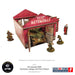 Warlord Games MDF Terrain WW2 Normandy Garage with Petrol Station PREPAINTED New - Tistaminis