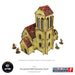 Warlord Games MDF Terrain WW2 Normandy Church PREPAINTED New - Tistaminis