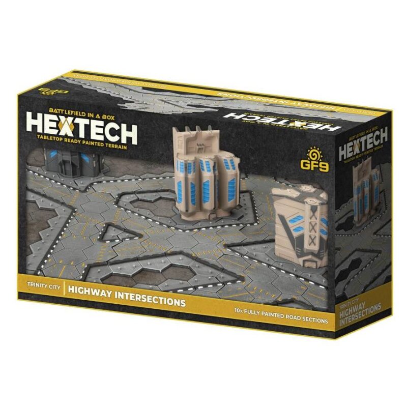 Hextech Trinity City Highway Intersections (x10) Sep-02 Pre-Order - Tistaminis