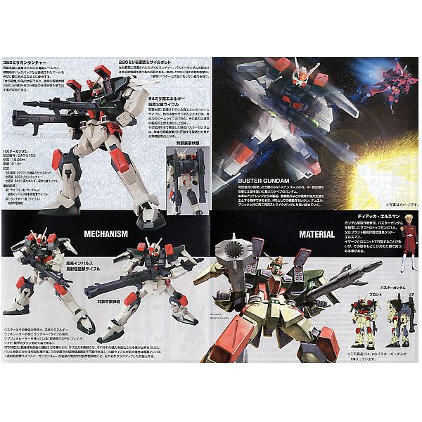 Bandai Gundam HG 1/144 R03 Buster Gundam New