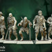 Highland Miniatures Zombie Warriors x5 New - Tistaminis