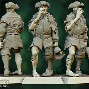 Highland Miniatures Zombies Command New - Tistaminis