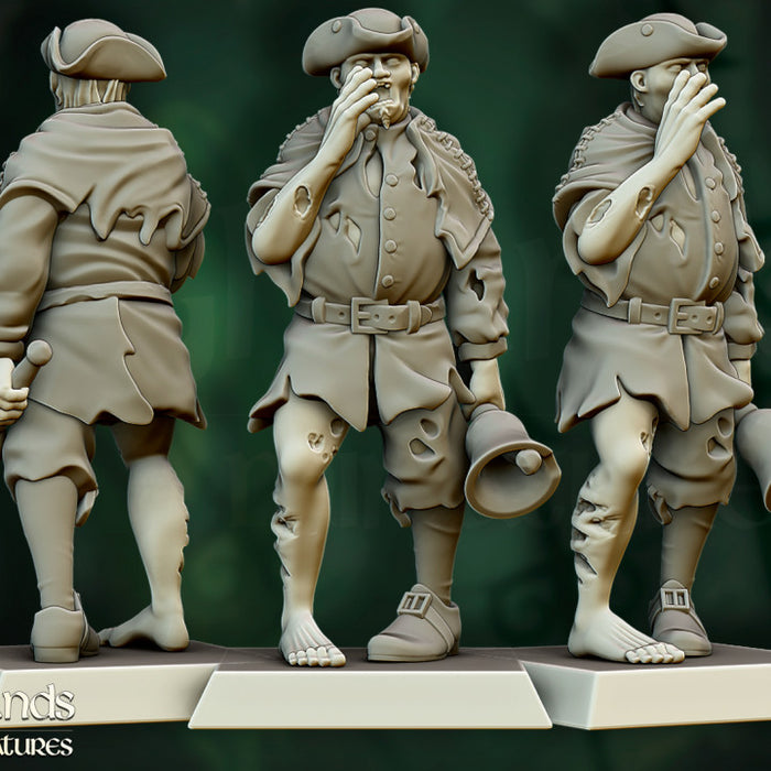 Highland Miniatures Zombies Command New - Tistaminis