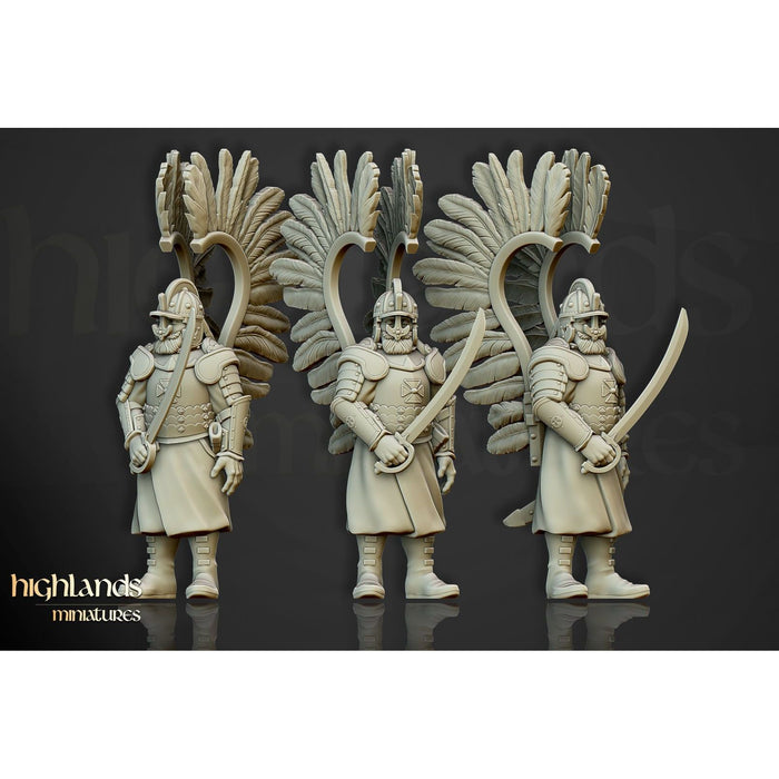 Highland Miniatures Winged Hausers on Foot New - Tistaminis