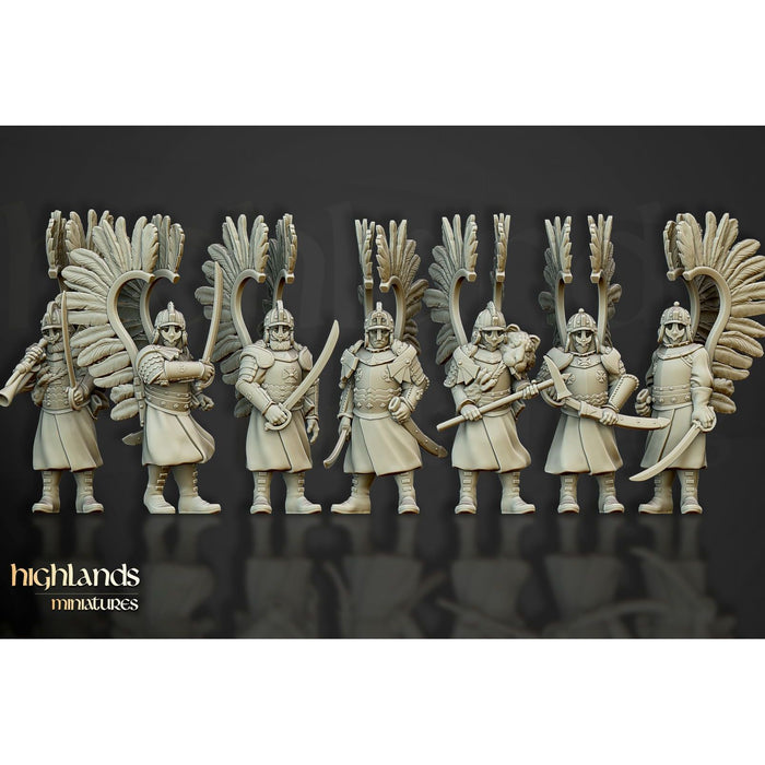 Highland Miniatures Winged Hausers on Foot New - Tistaminis