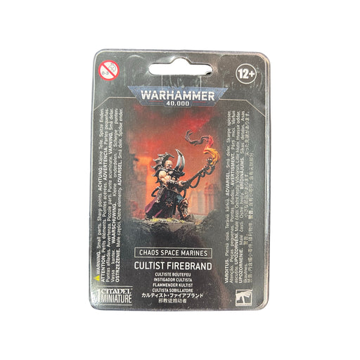 CHAOS SPACE MARINES CULTIST FIREBRAND NEW - Tistaminis