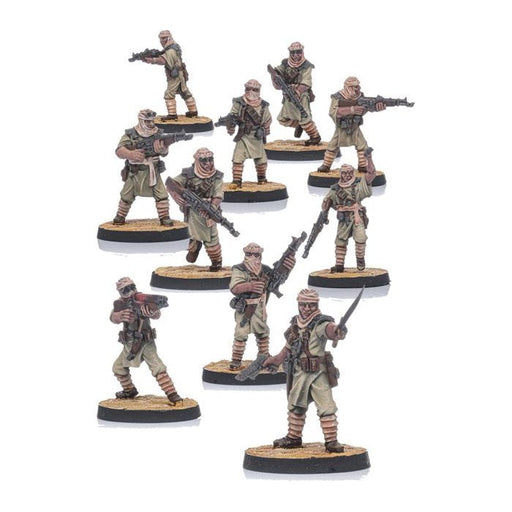 Shieldwolf Imperium Desertum Infantry (10 miniatures) New - Tistaminis