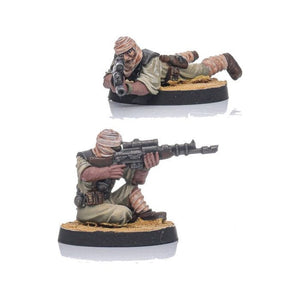 Shieldwolf Imperium Desertum Sniper Team (2 miniatures) New - Tistaminis