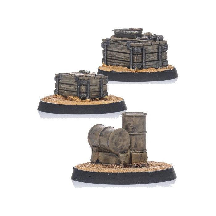 Shieldwolf Imperium Desertum Objectives (3 miniatures) New - Tistaminis