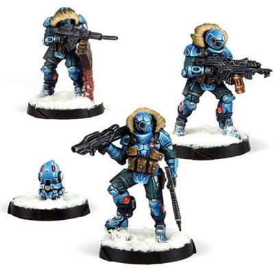 Infinity: PanOceania:Vargar Maximum Security Team New - Tistaminis