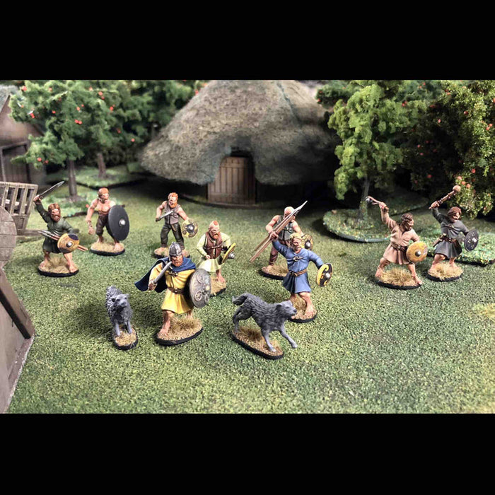 Wargames Atlantic DARK AGE IRISH - 32 Multi-part plastic figures New